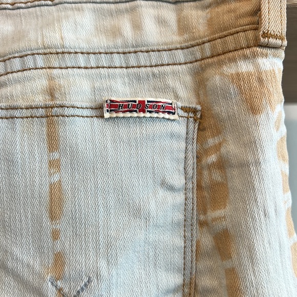 Hudson Krista Mid-Rise Tie Dye Skinny Jeans, 30 - Picture 7 of 10